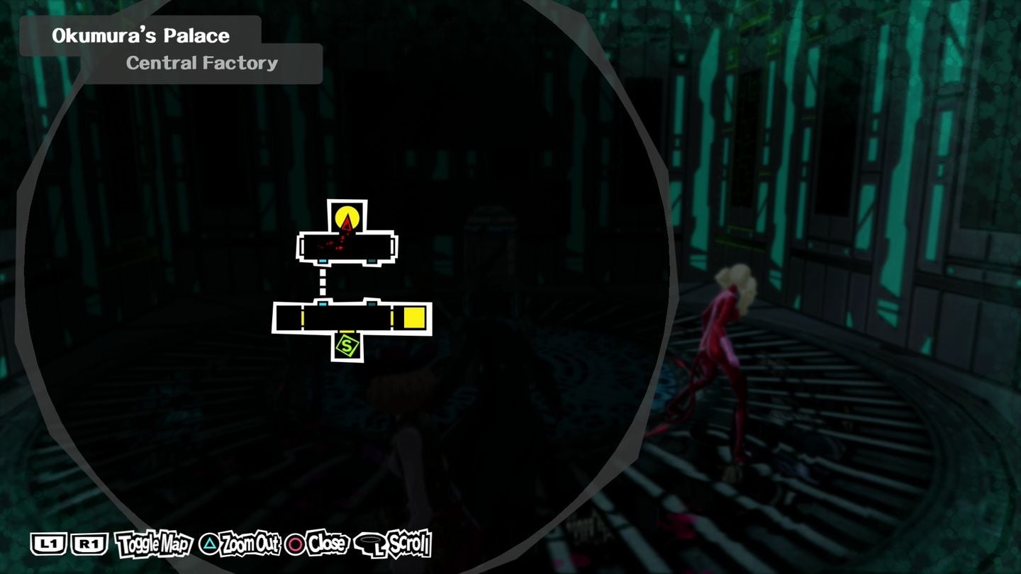 Persona 5 Okumura Palace dungeon Barracks, Production Line, Transfer